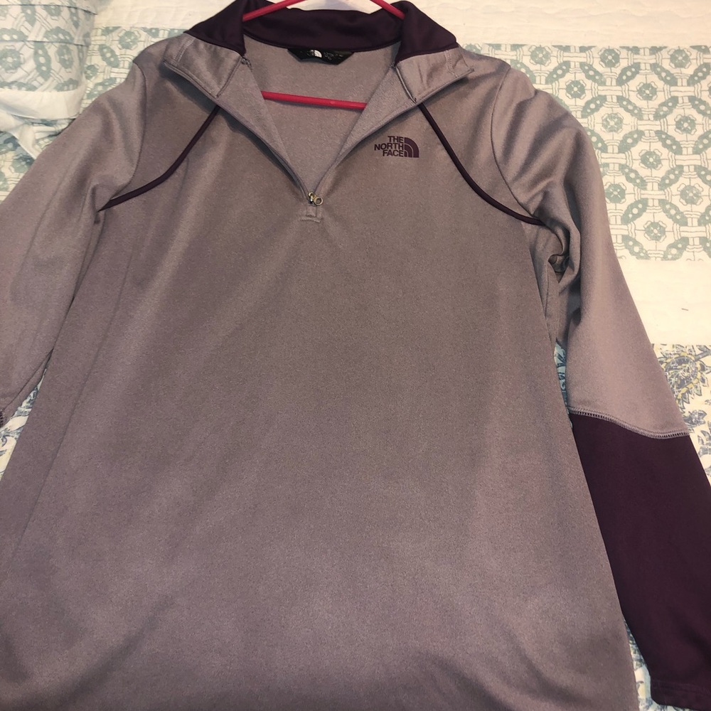 North face quarterzip